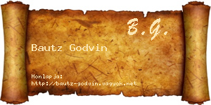 Bautz Godvin névjegykártya